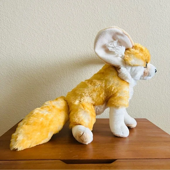 NWT Wild Republic Cuddlekins Fennec Fox Plush Sitting Stuffed Animal 12” - Picture 3 of 7